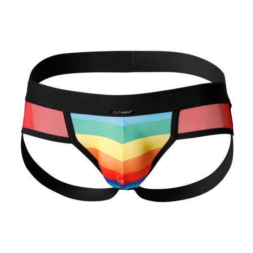 C4M Mixed Jockstrap Rainbow Extra Large