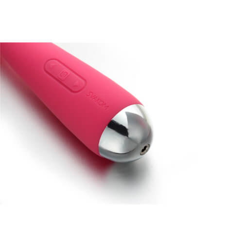 Svakom Emma Mini 100% Waterproof Wand Massager Vibe-Red